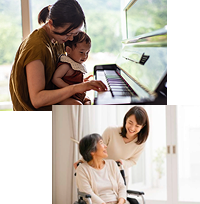 子育てや介護などのライフステージ