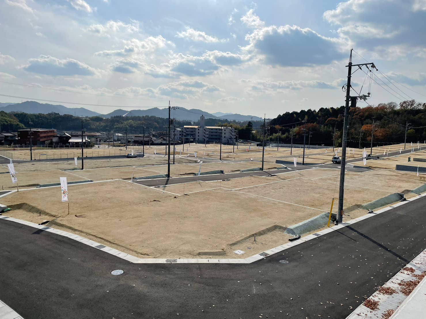 【イーストヒルズ西条】造成完了しました