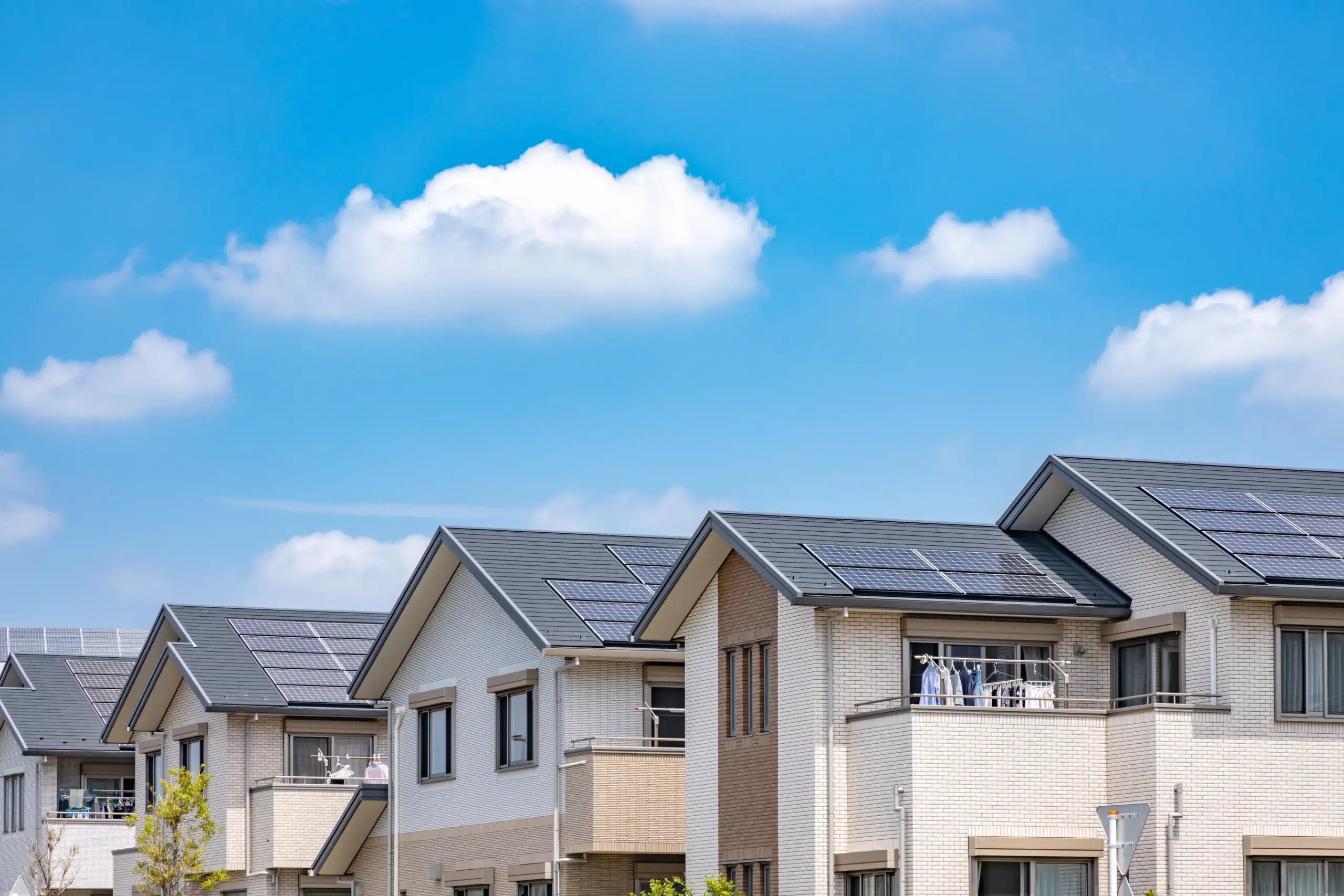 太陽光発電を使う住宅