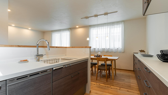 楽々園4丁目 分譲住宅 キッチン
