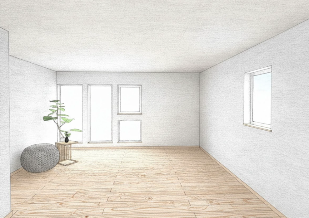 可変プランのイメージ図