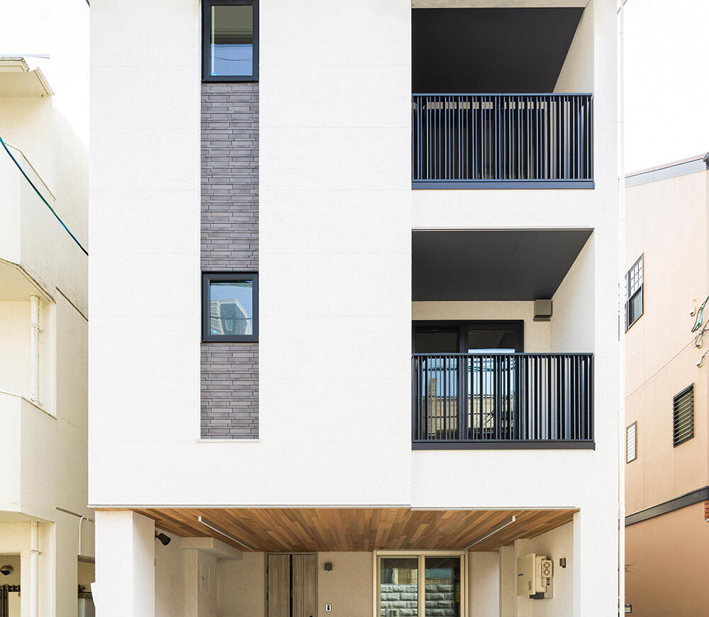 3階建ての家 部分共有型 二世帯住宅 施工事例 広島の健康住宅 アイレストホーム