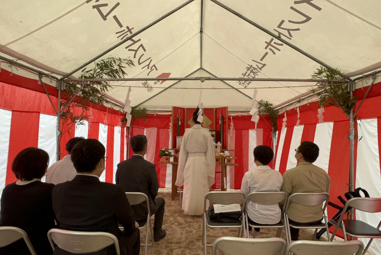 【A様邸】地鎮祭を執り行いました