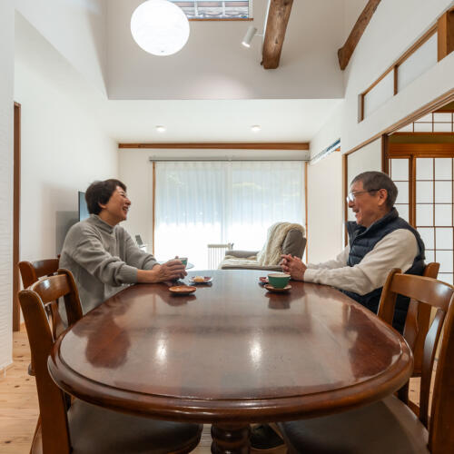 ワンフロアに整えたリフォーム