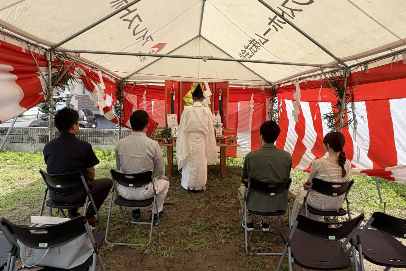 地鎮祭を行いました