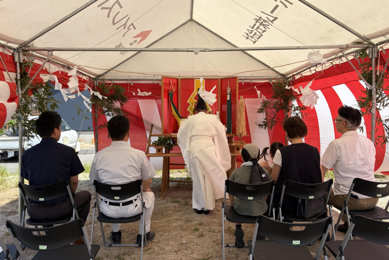 地鎮祭を行いました！